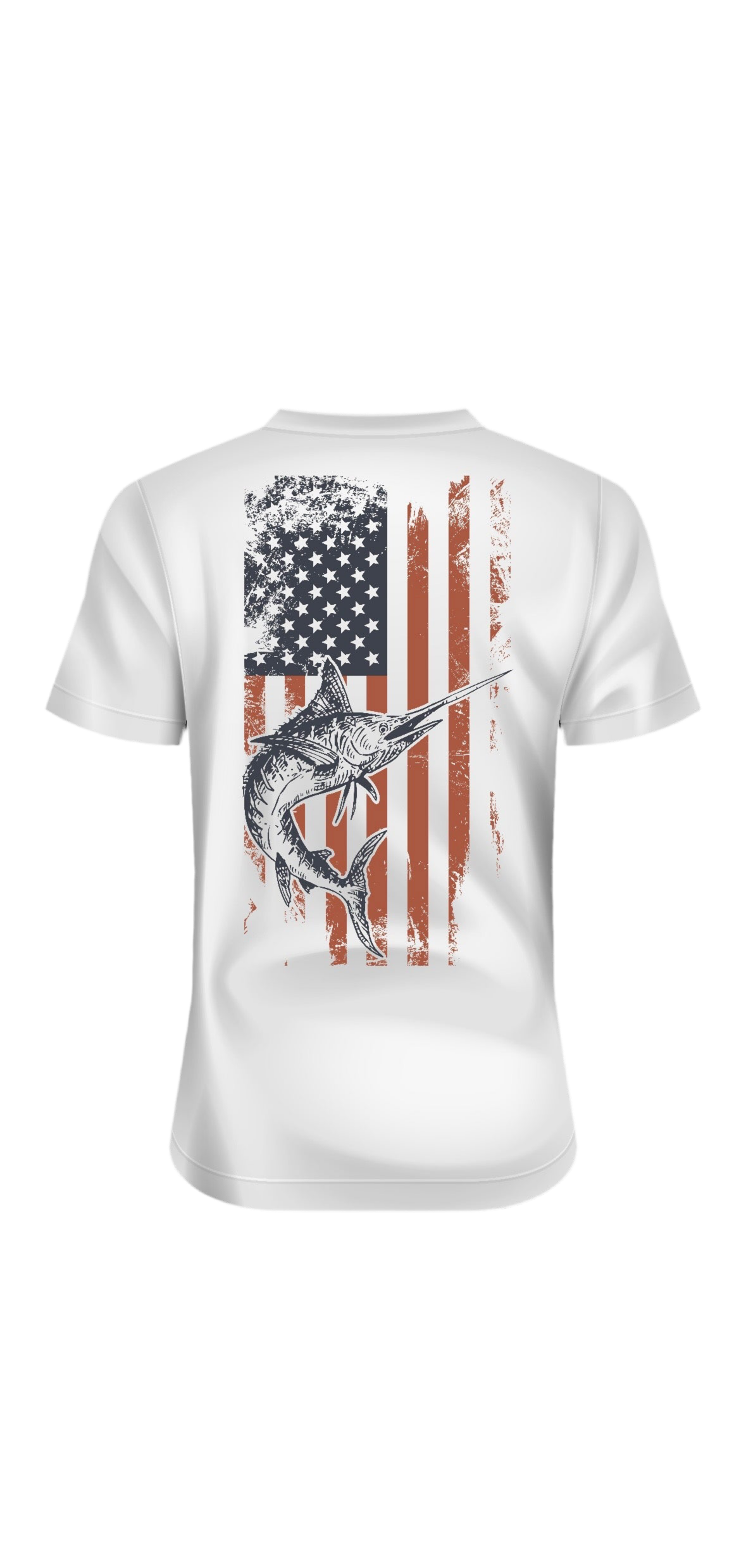 Saltwater Wrangler “Faded Glory” Fishing Tee