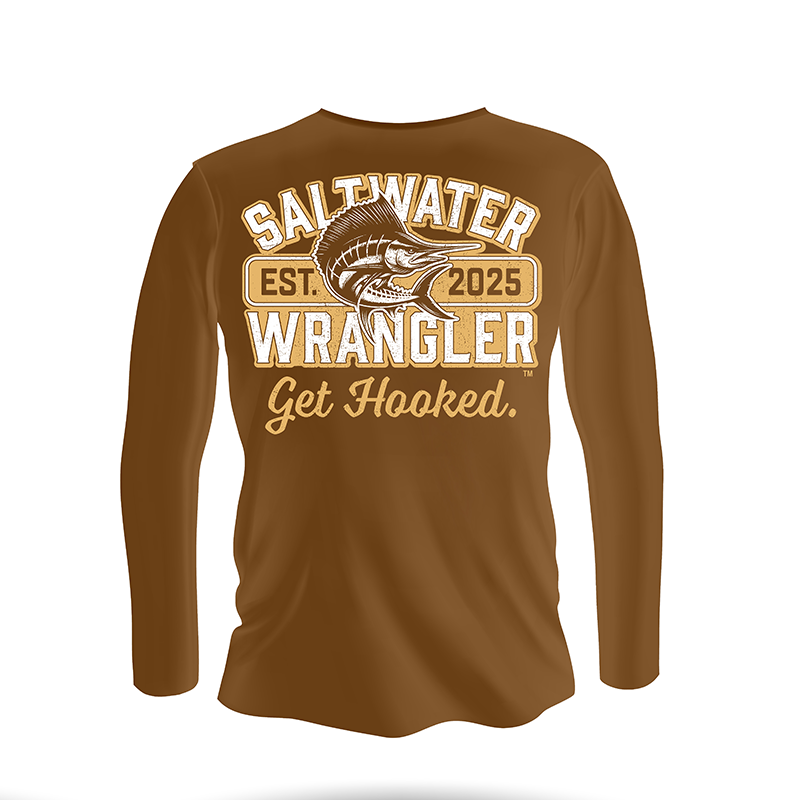 Original Saltwater Wrangler Fishing Shirt