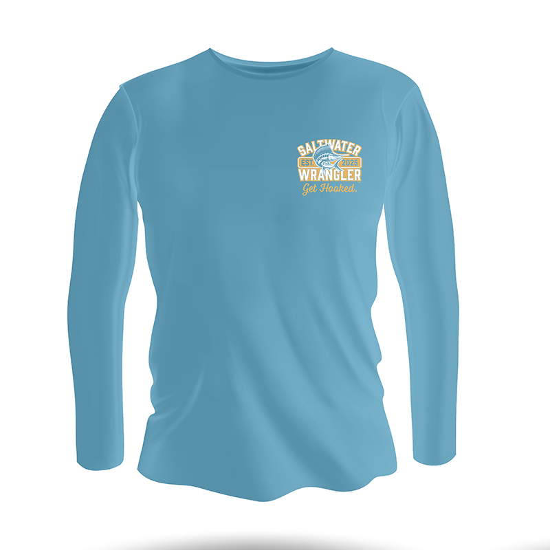 Saltwater Wrangler “Rod Whip and Sore Lip” Fishing Shirt