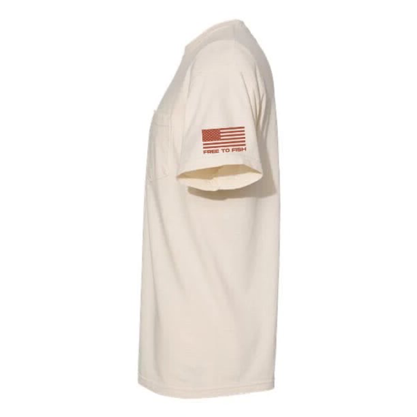 Saltwater Wrangler Free to Fish Tee
