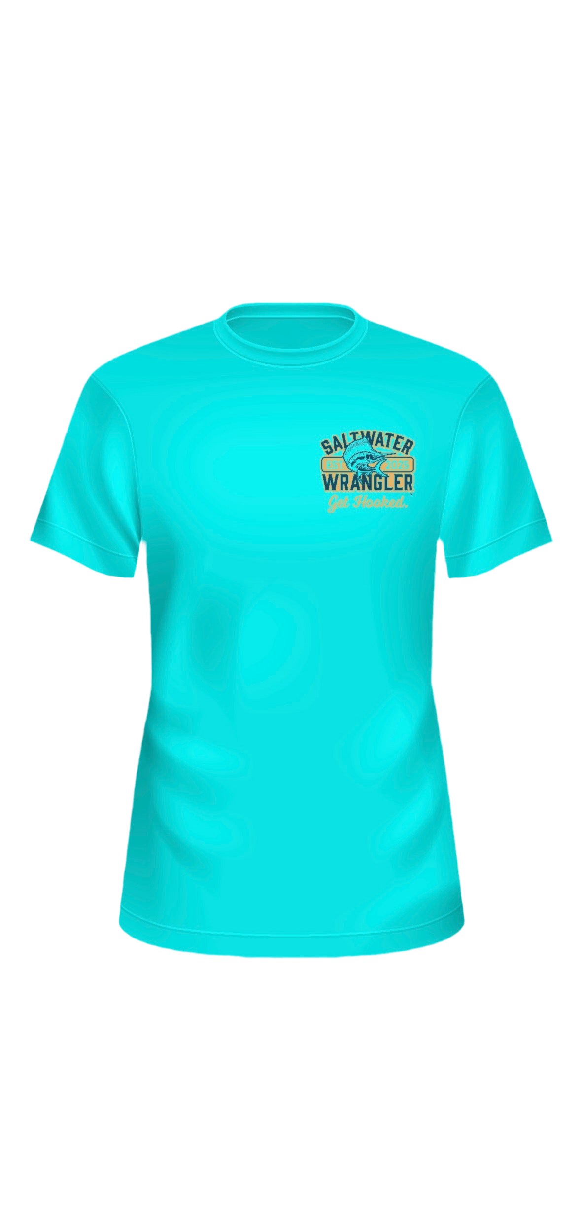 Saltwater Wrangler “Rod Whip and Sore Lip” Fishing Tee