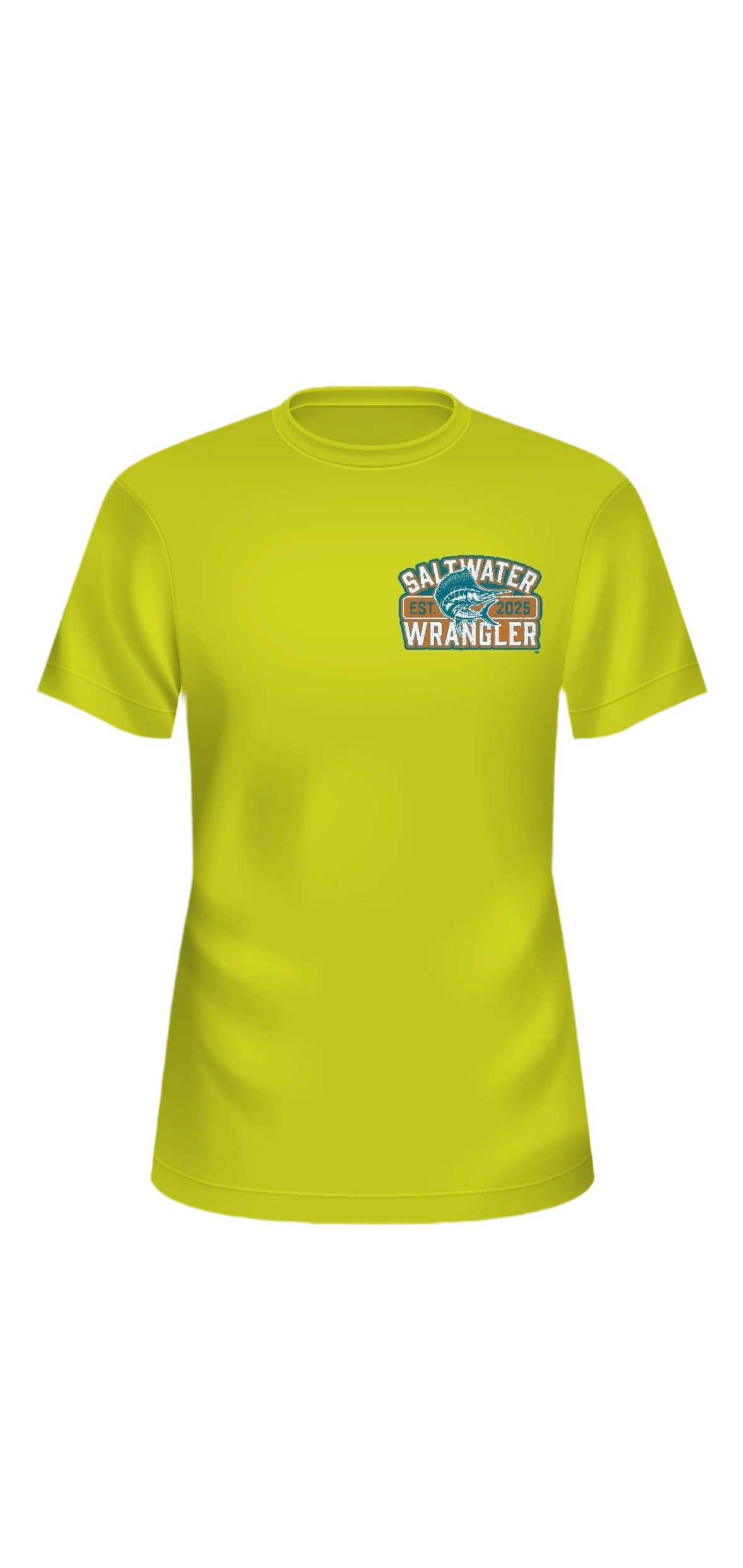 Saltwater Wrangler “TROLLIN” Fishing Tee